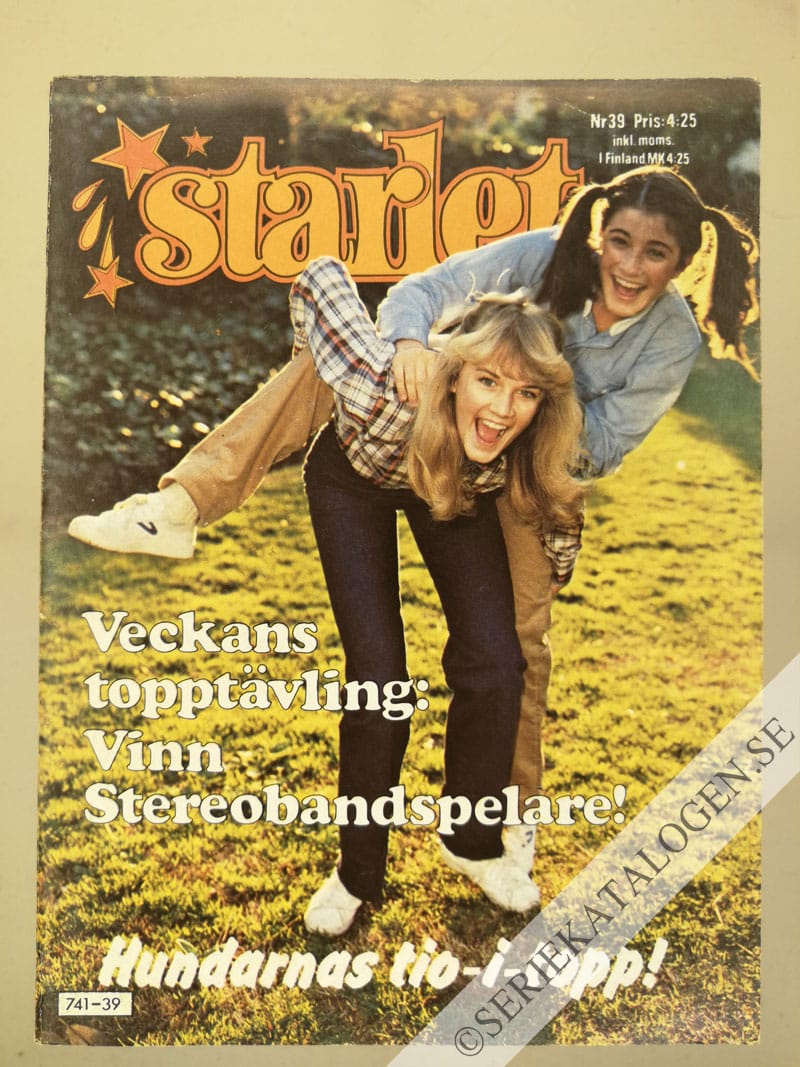 Framsida på Starlet #39 (1981)