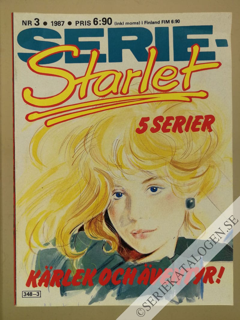 Framsida på Seriestarlet #3 (1987)