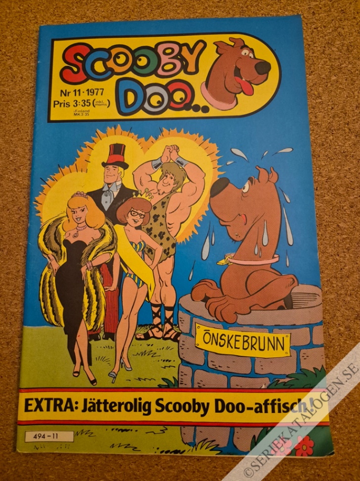 Framsida på Scooby Doo #11 (1977)