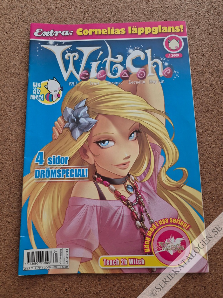 Framsida på W.i.t.c.h. #4 (2009)