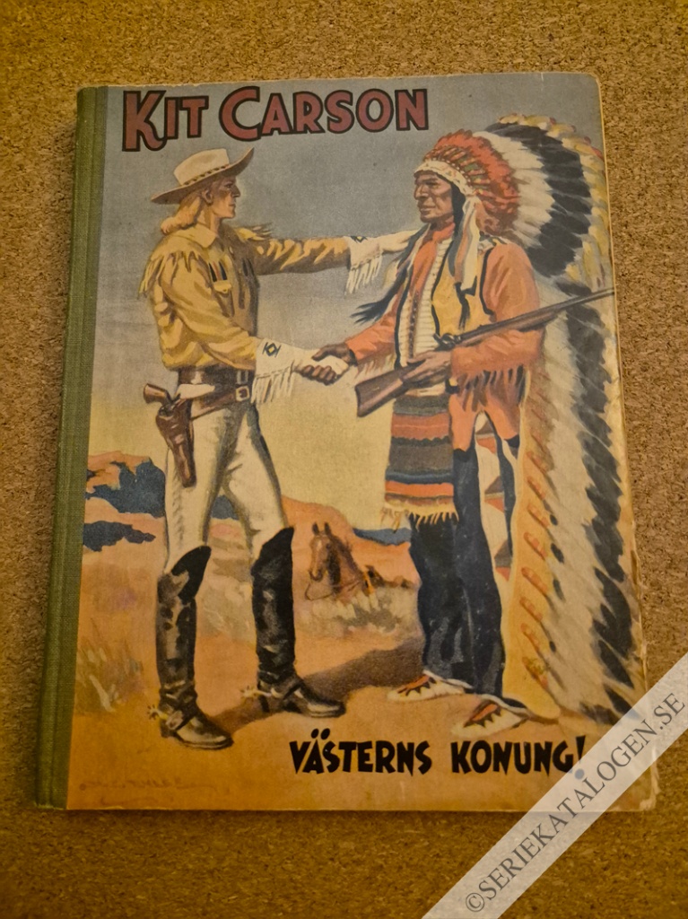 Framsida på Kit Carson # (1954)