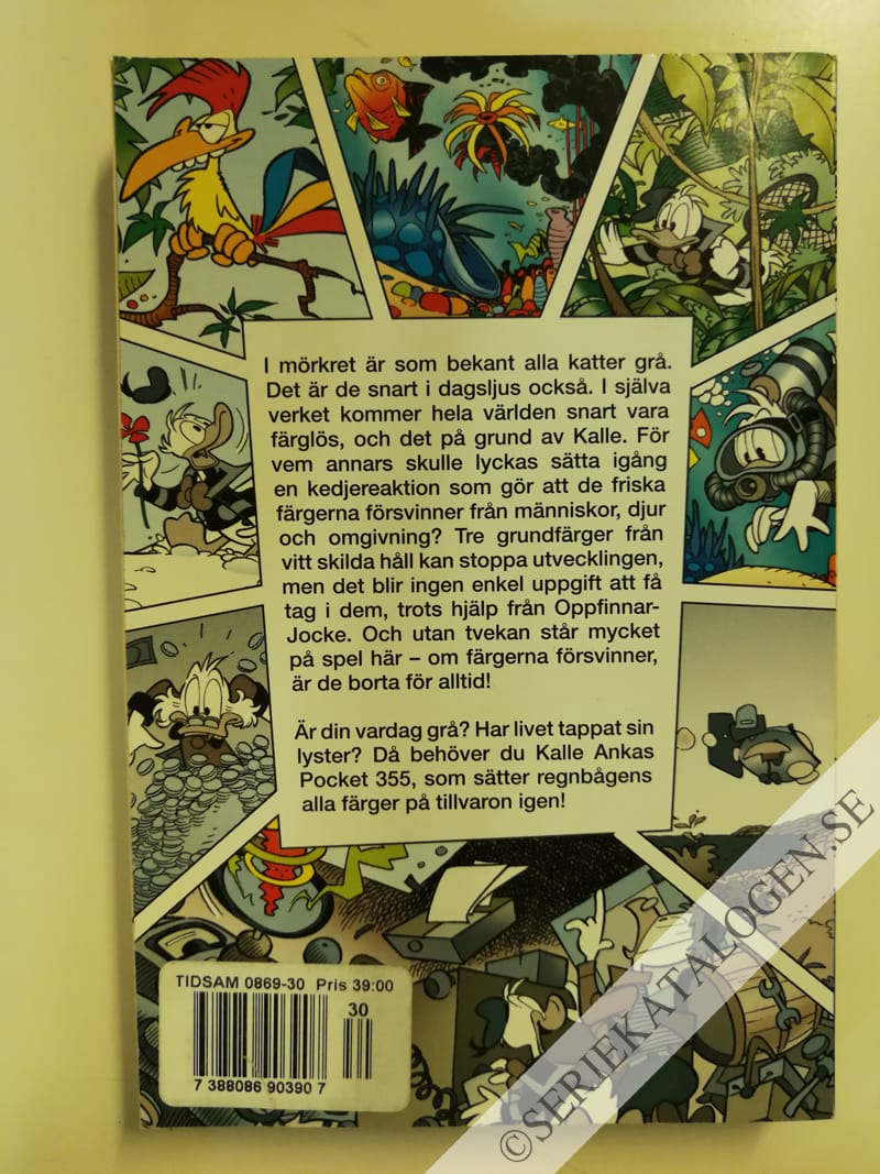 Baksida på Färg i fara (2008)