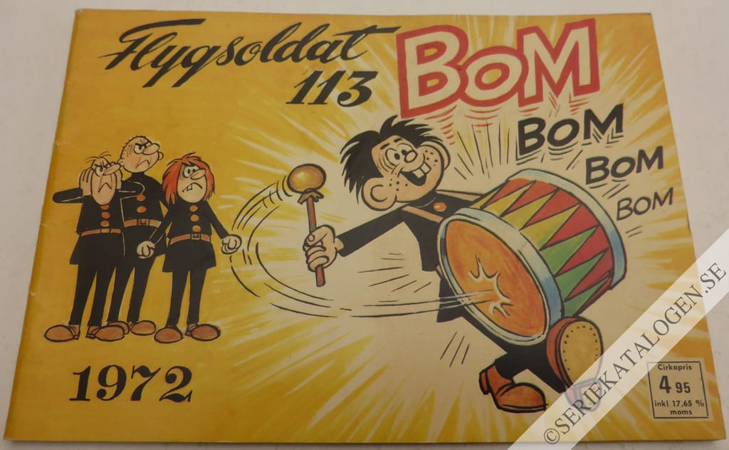 Framsida på Flygsoldat 113 Bom # (1971)