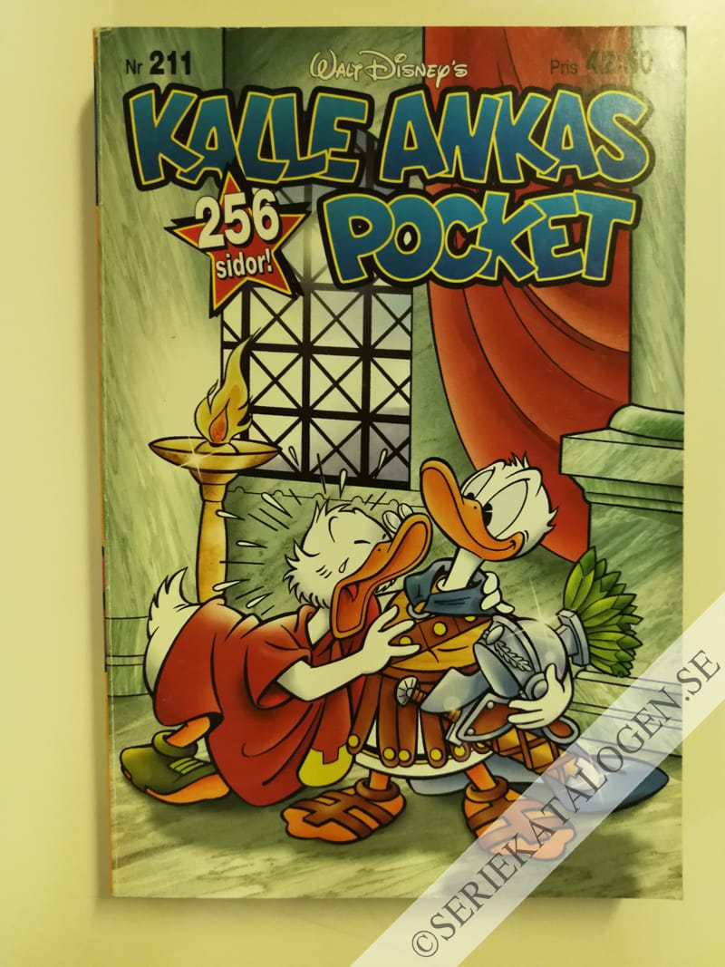 Framsida på Kalle Ankas pocket #211 (1997)