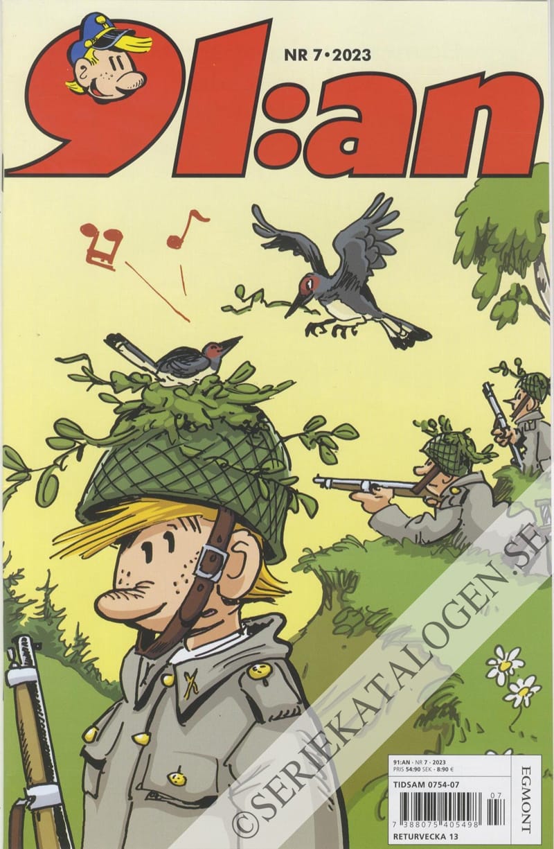 Framsida på 91:an #7 (2023)