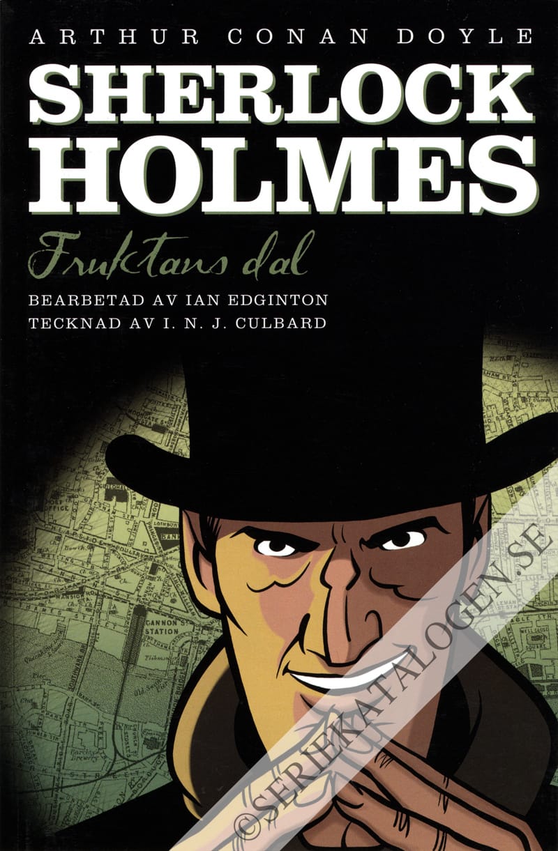 Framsida på Sherlock Holmes Fruktans dal (2017)