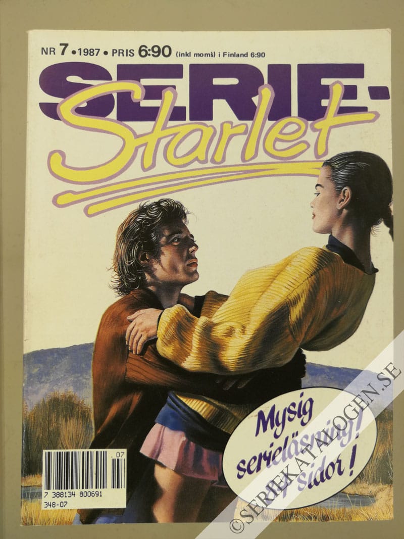 Framsida på Seriestarlet #7 (1987)