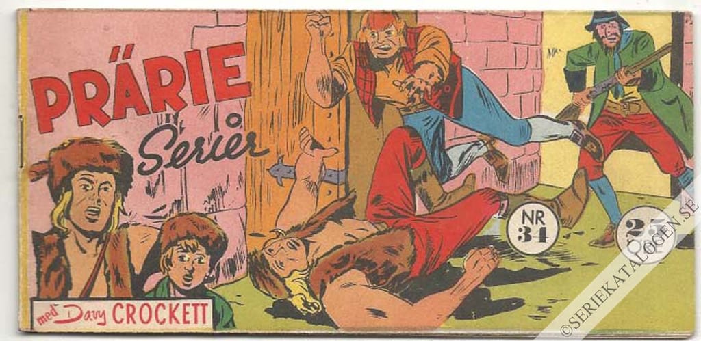Framsida på Prärie-serier #34 (1959)