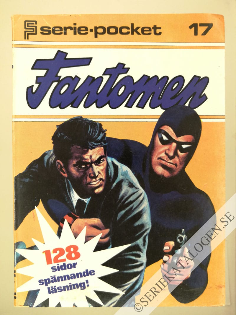 Framsida på Seriepocket Fantomen (1974)