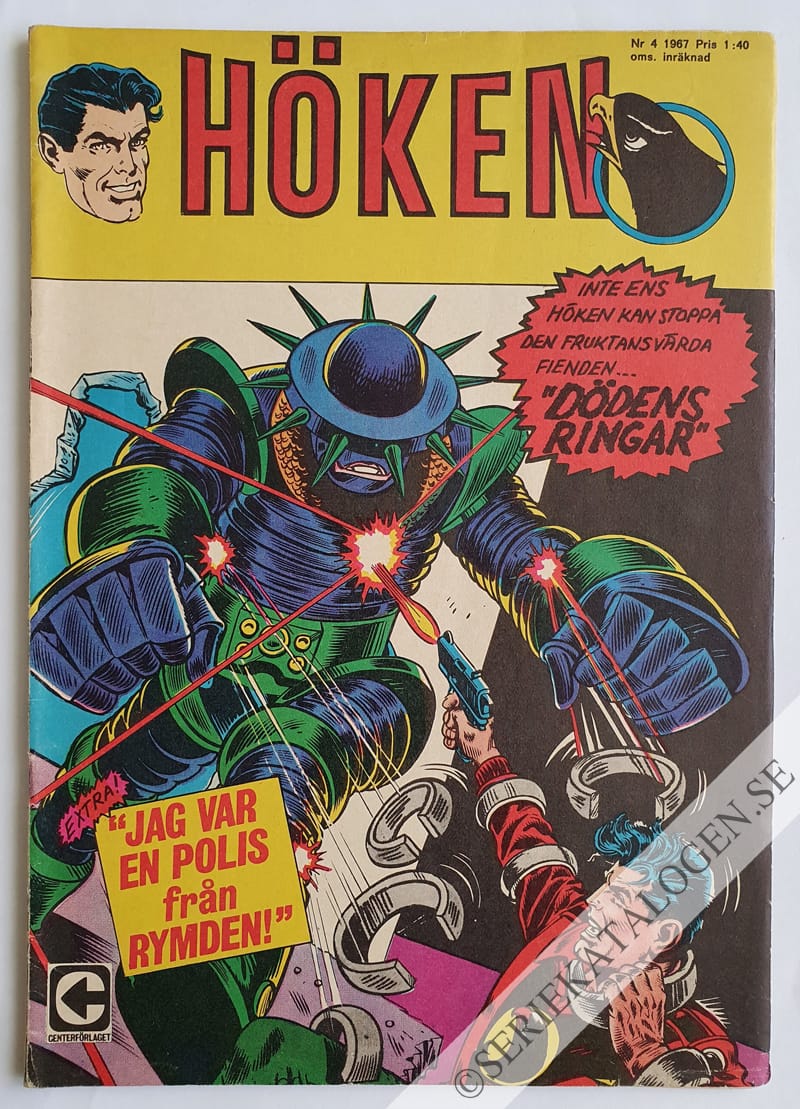 Framsida på Höken #4 (1967)