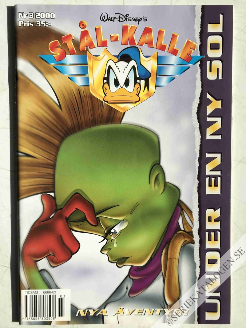 Framsida på Stål-Kalle Under en ny sol (2000)