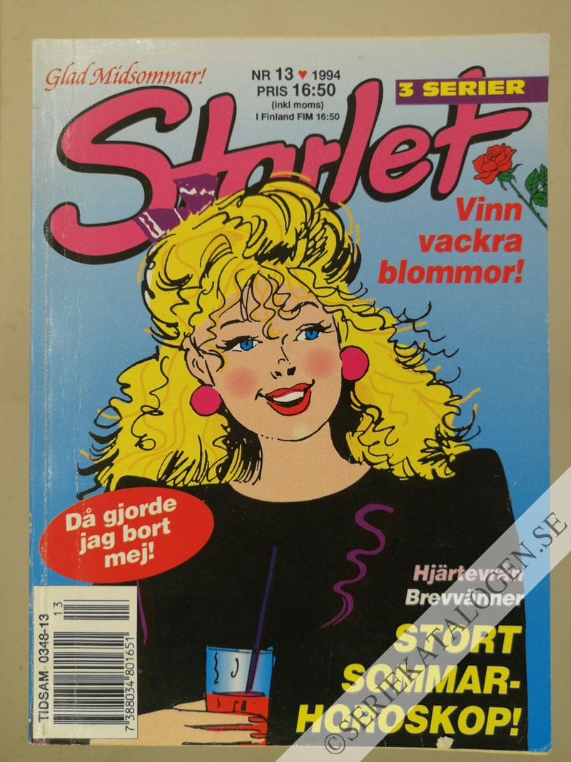 Framsida på Starlet #13 (1994)