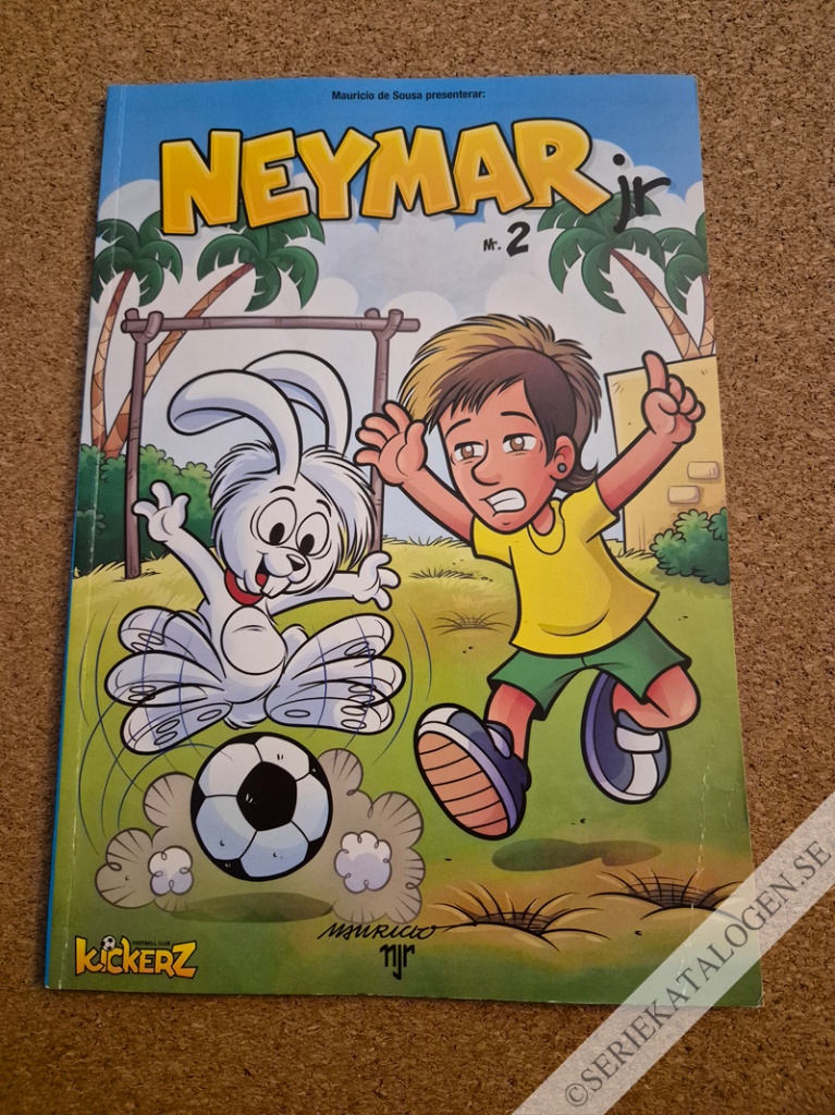 Framsida på Mauricio de Sousa presenterar Neymar jr. #2 (2014)