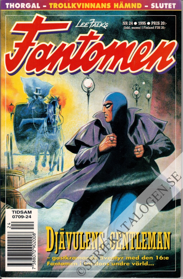 Framsida på Fantomen #24 (1995)