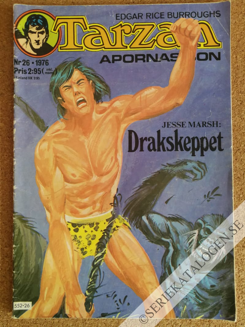 Framsida på Tarzan #26 (1976)