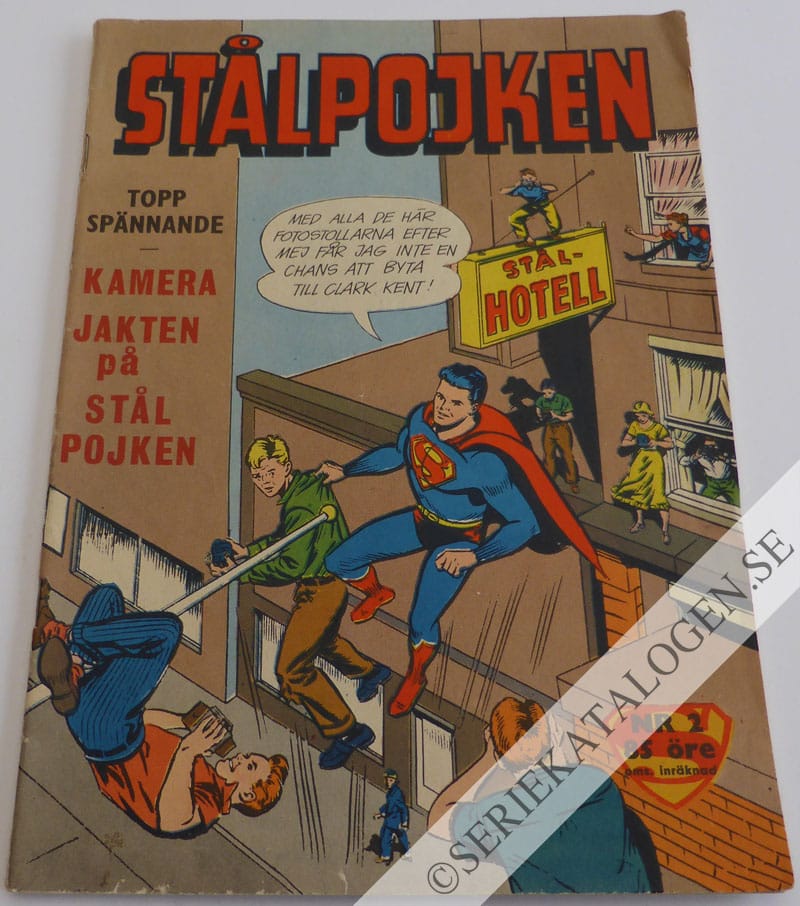 Framsida på Stålpojken #2 (1964)