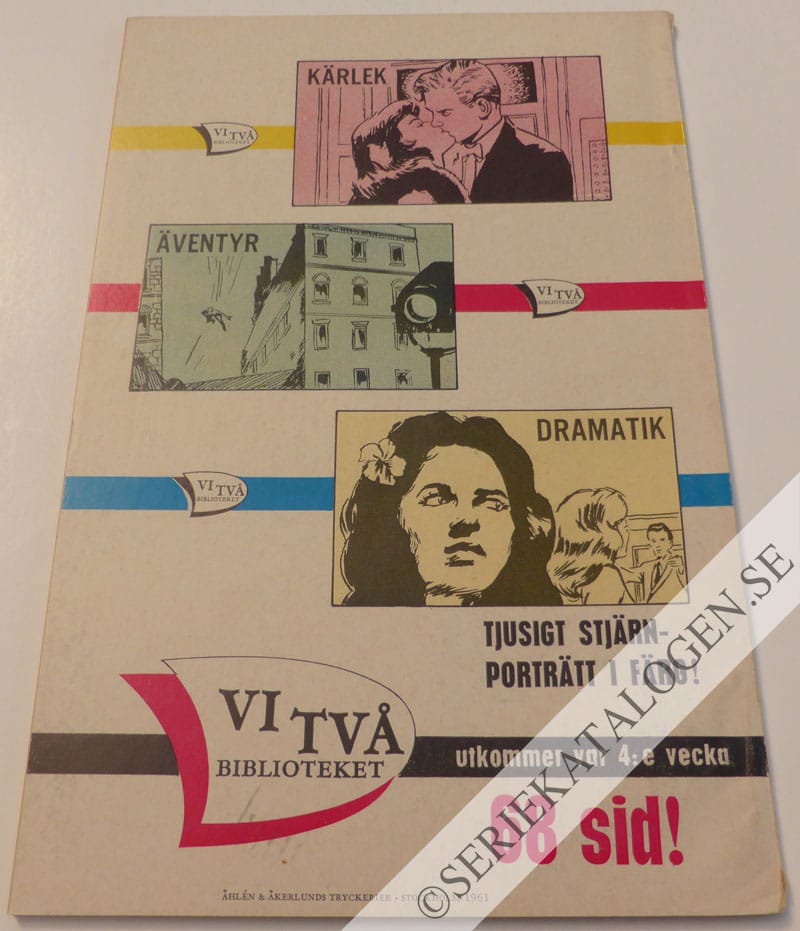 Baksida på Svik mej inte (1961)
