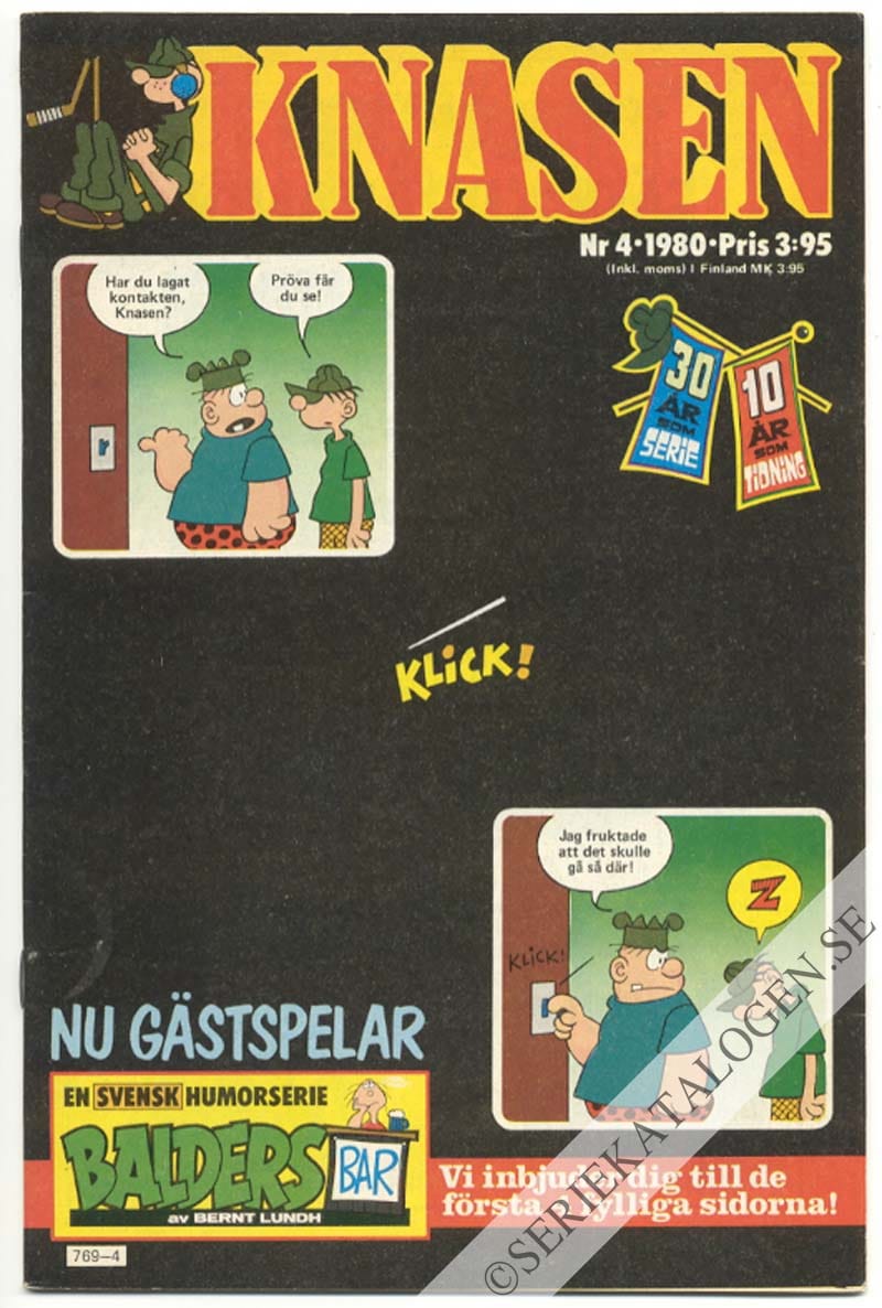 Framsida på Knasen #4 (1980)