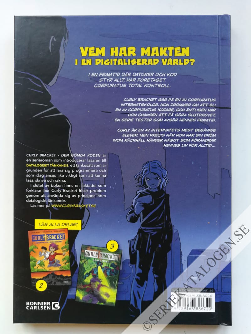 Baksida på Den gömda koden (2015)
