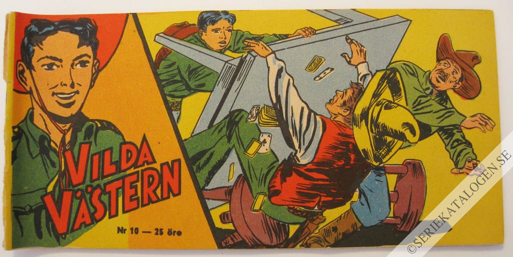 Framsida på Vilda Västern #10 (1958)