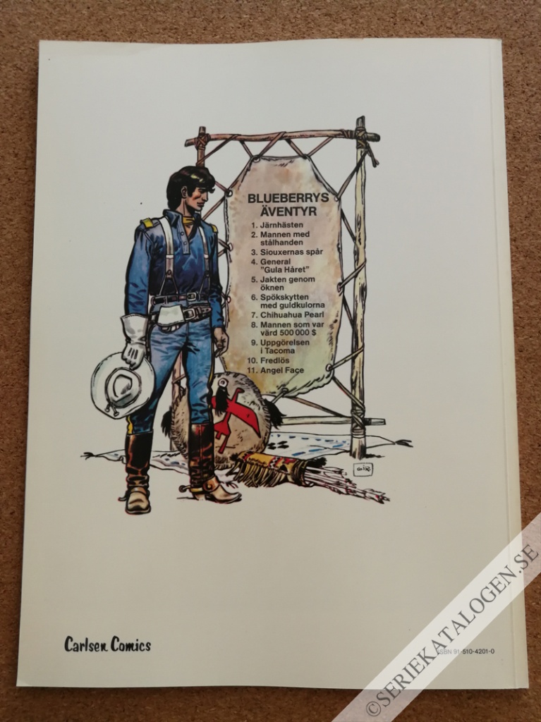Baksida på Angel face (1985)