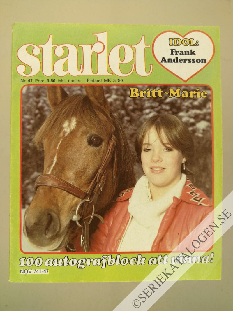 Framsida på Starlet #47 (1979)