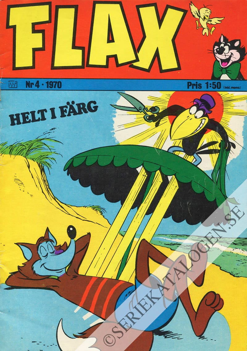 Framsida på Flax #4 (1970)