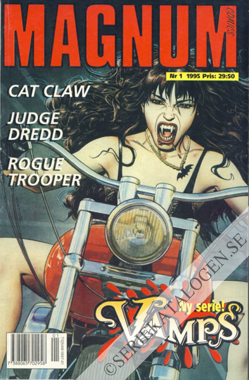 Framsida på Magnum comics #1 (1995)
