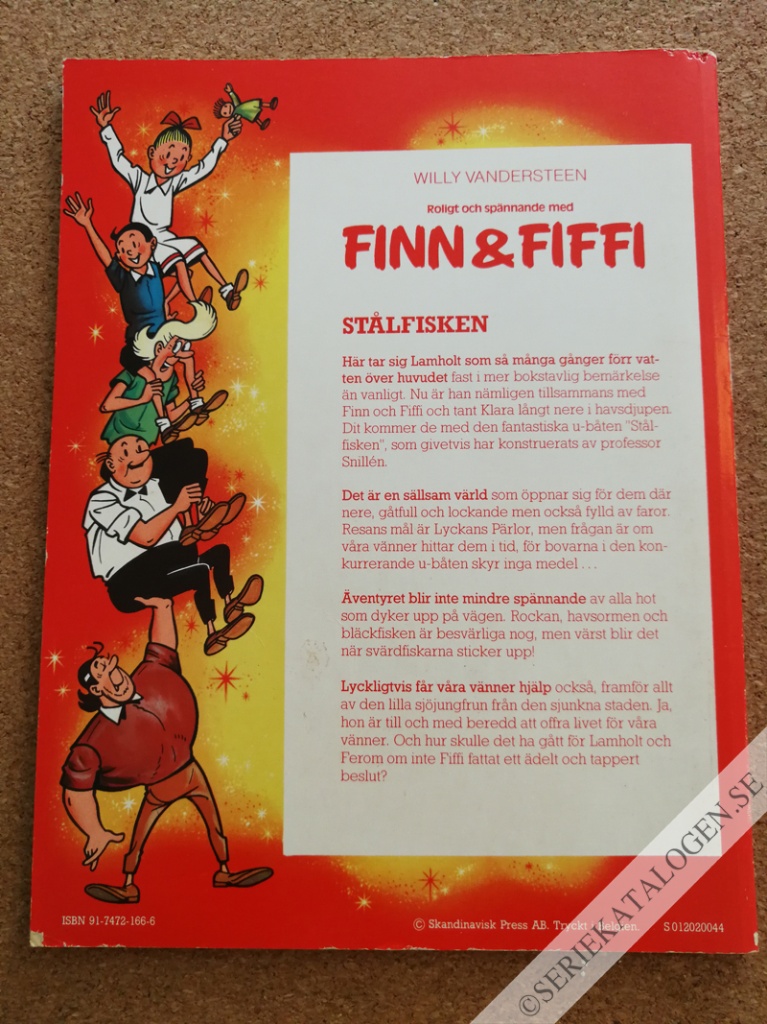 Baksida på Stålfisken (19??)