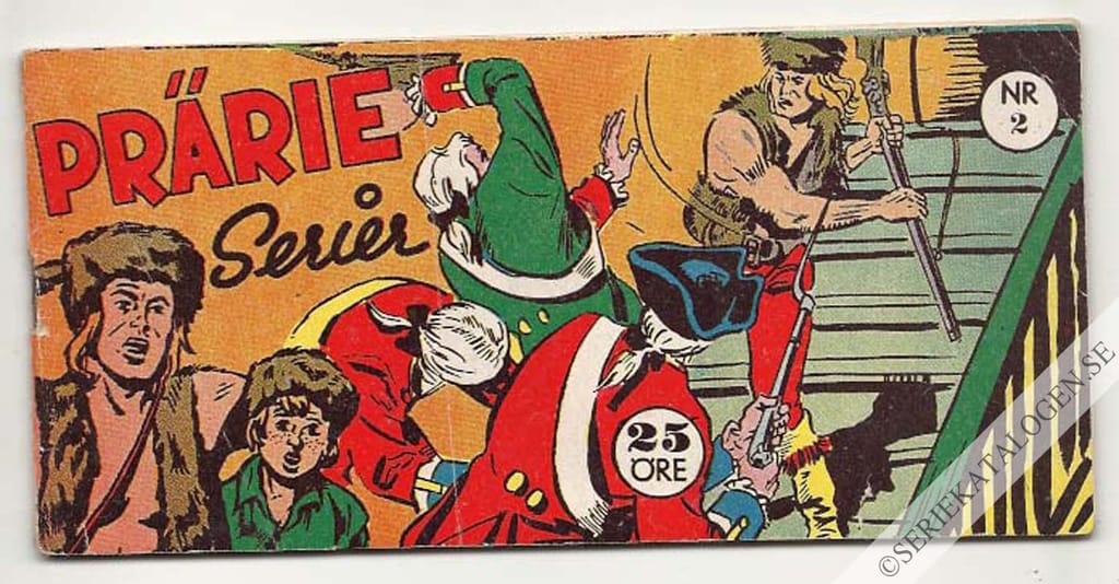 Framsida på Prärie-serier #2 (1957)