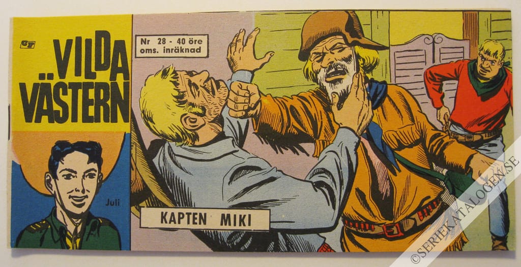 Framsida på Vilda Västern #28 (1965)