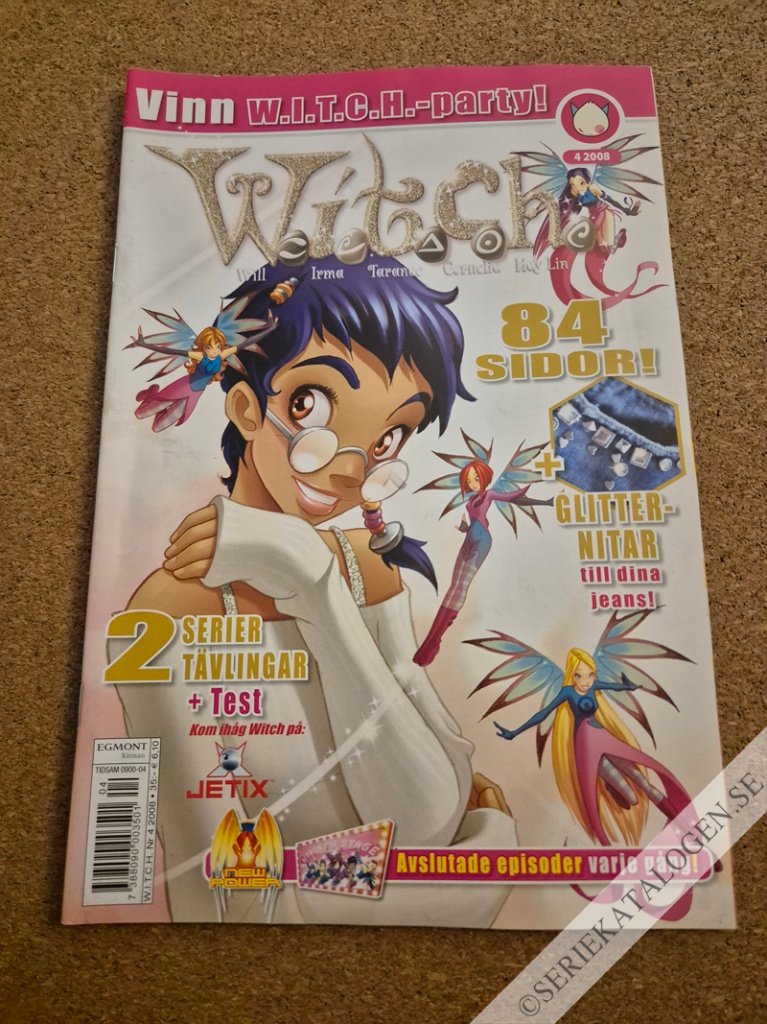 Framsida på W.i.t.c.h. #4 (2008)