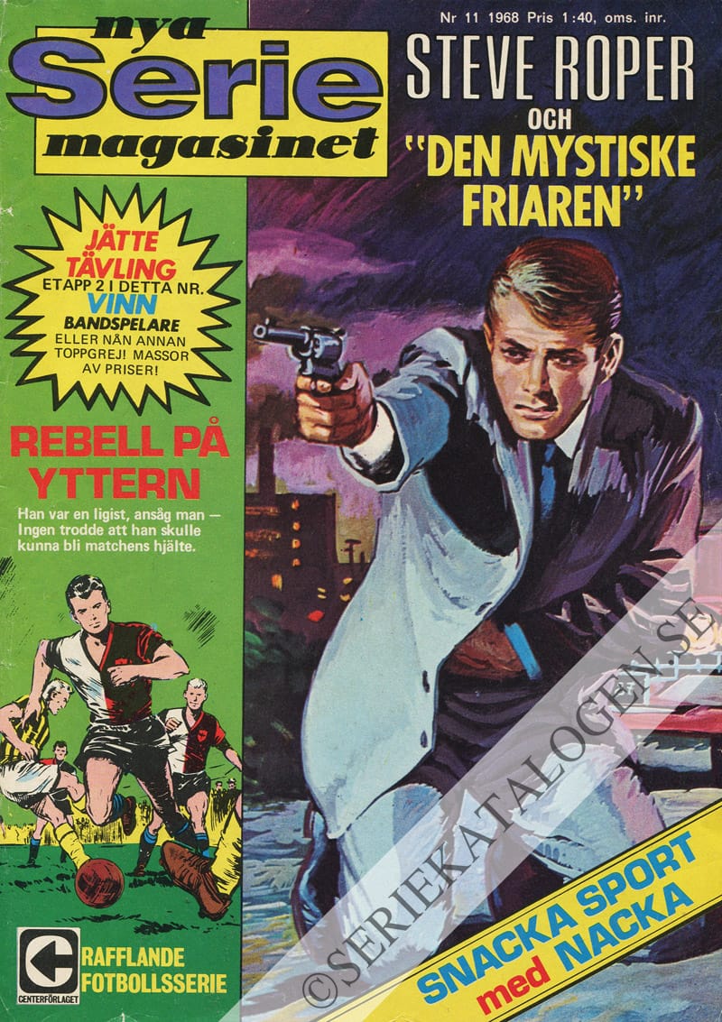 Framsida på Seriemagasinet #11 (1968)
