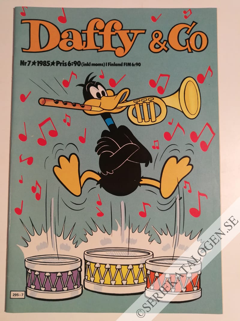 Framsida på Daffy & co #7 (1985)