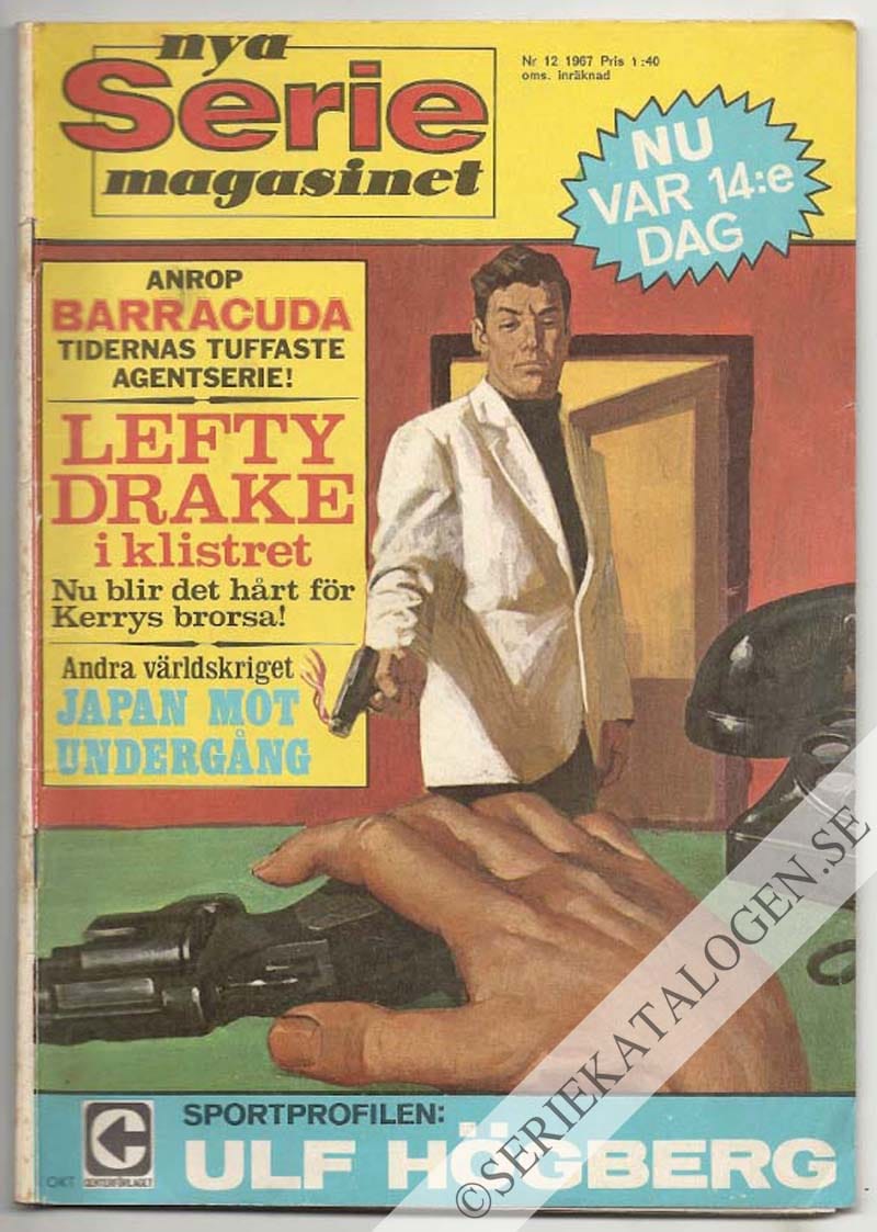 Framsida på Seriemagasinet #12 (1967)