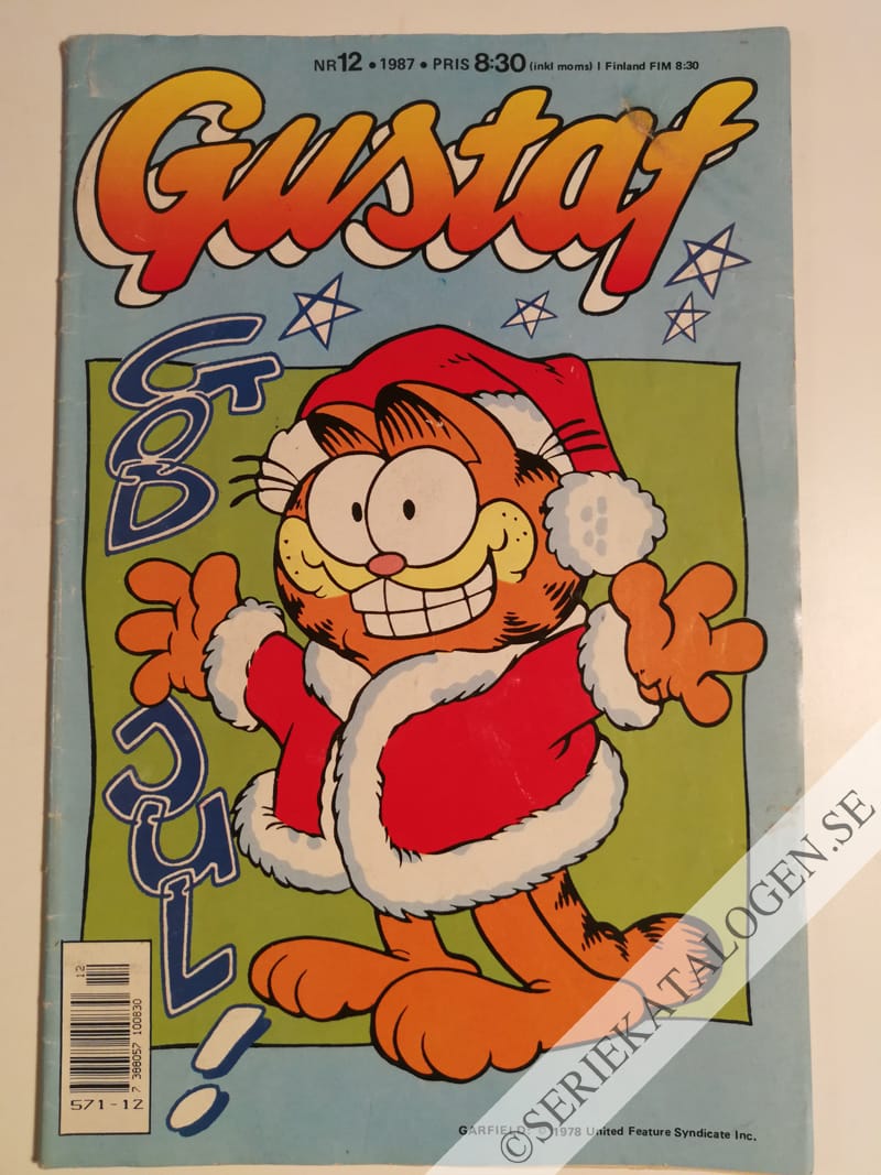 Framsida på Gustaf #12 (1987)