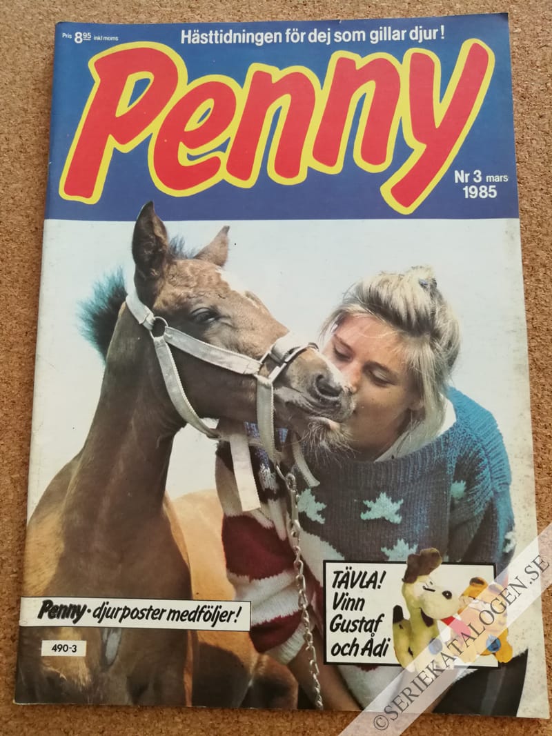 Framsida på Penny #3 (1985)
