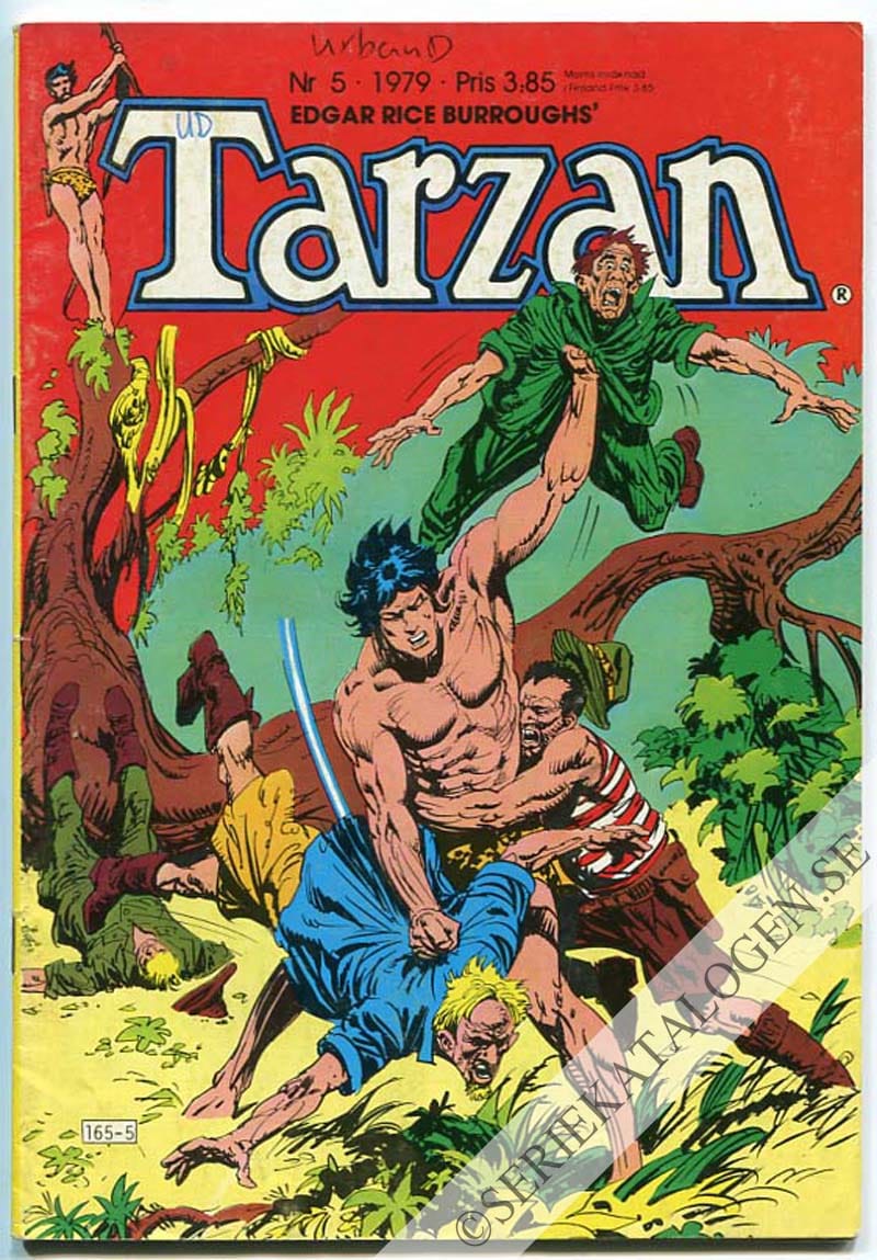 Framsida på Tarzan #5 (1979)