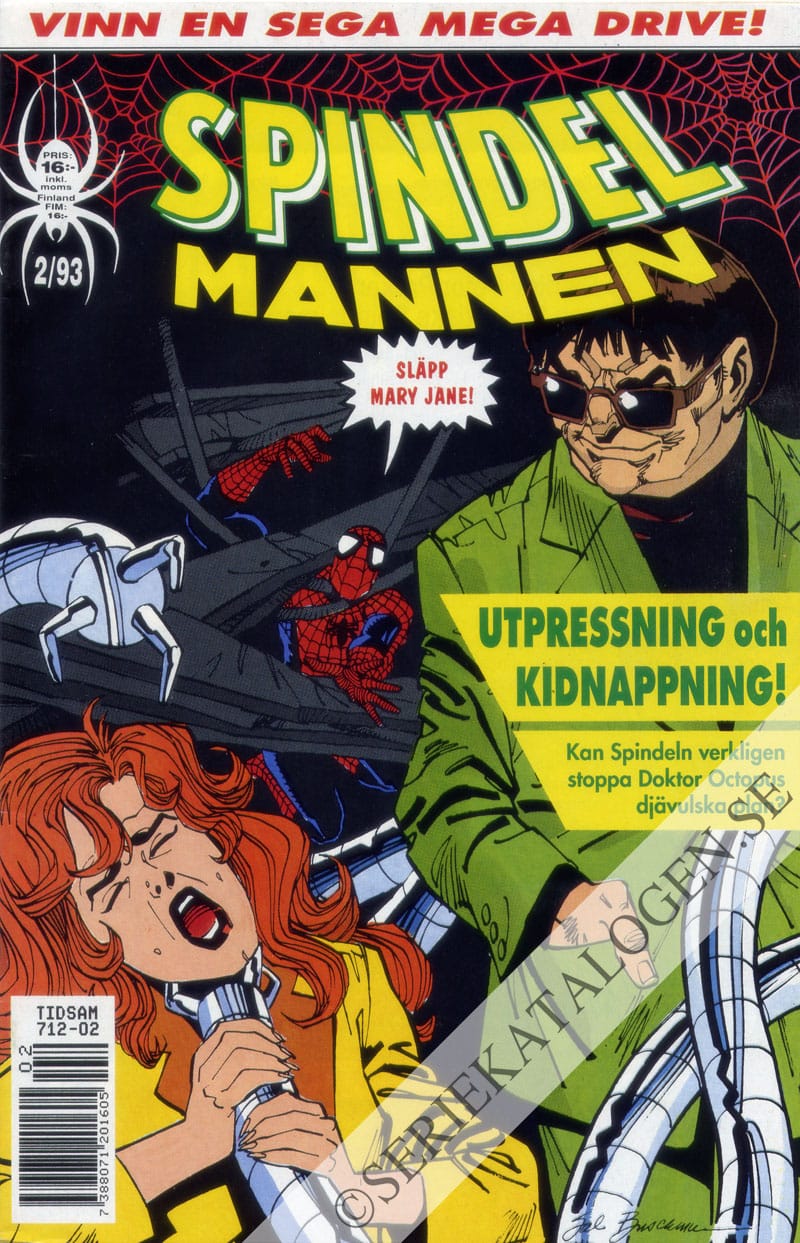 Framsida på Spindelmannen #2 (1993)