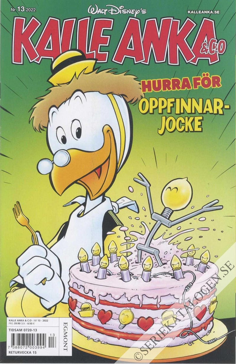 Framsida på Kalle Anka & C:o #13 (2022)