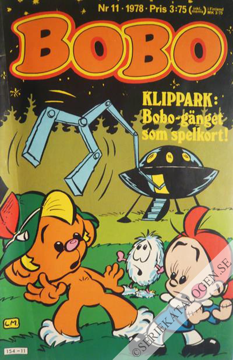 Framsida på Bobo #11 (1978)
