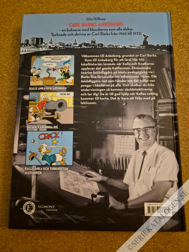 Baksida på Farlig förklädnad och andra historier från 1951-1952 (2020)