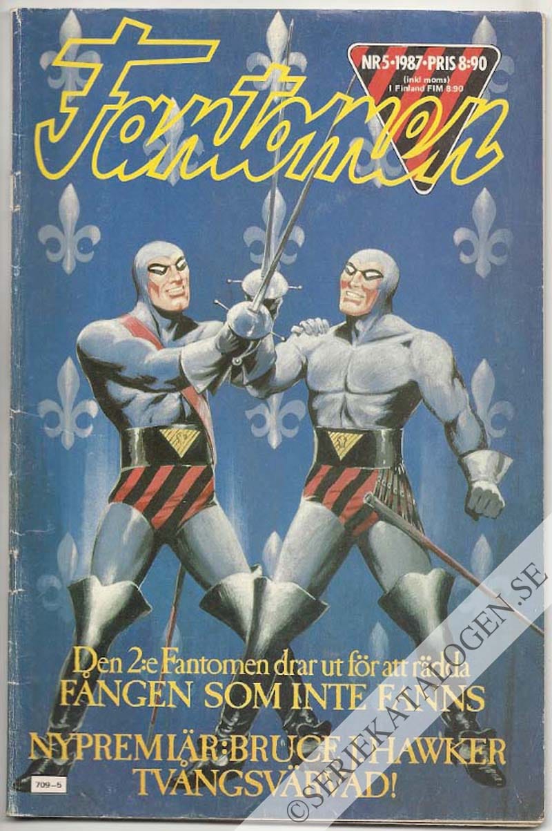 Framsida på Fantomen #5 (1987)