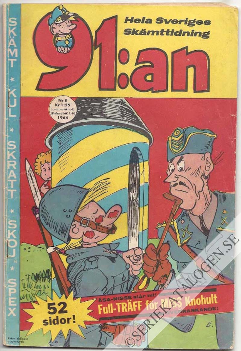 Framsida på 91:an #8 (1964)