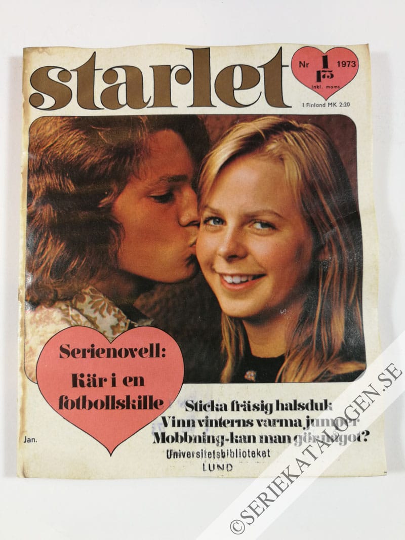Framsida på Starlet #1 (1973)