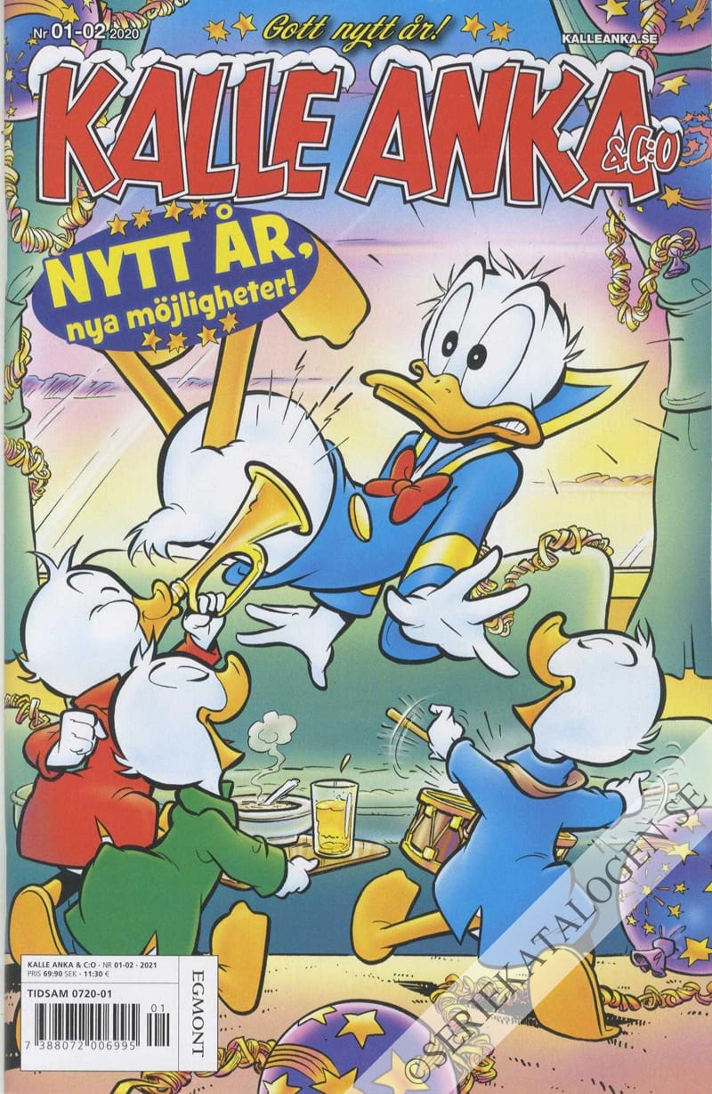 Framsida på Kalle Anka & C:o #1-2 (2021)