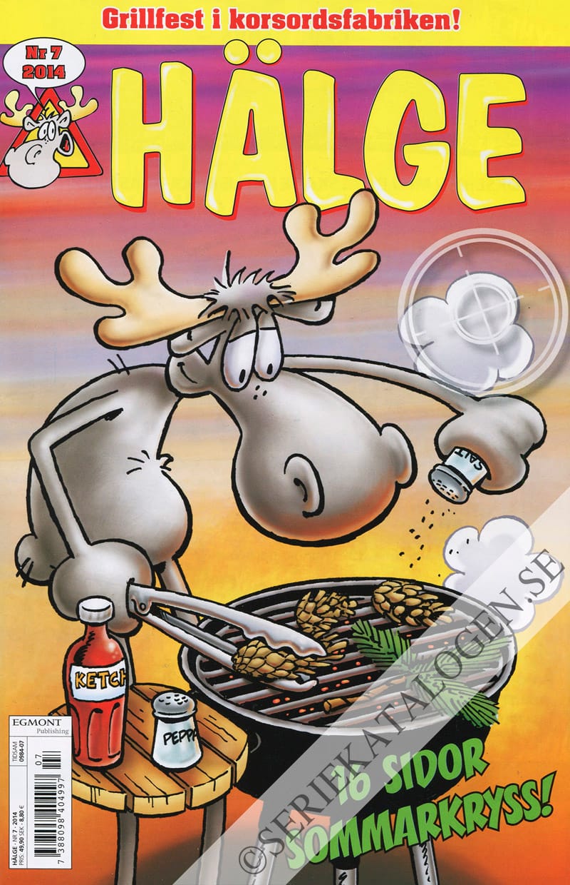 Framsida på Hälge #7 (2014)