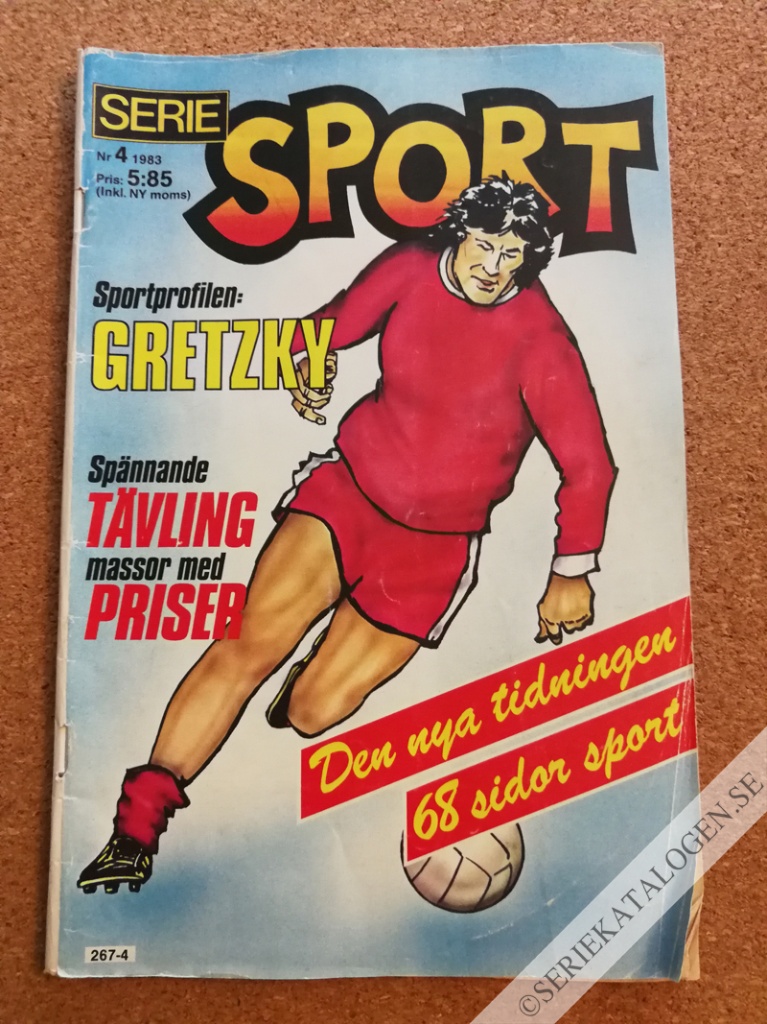 Framsida på Seriesport #4 (1983)