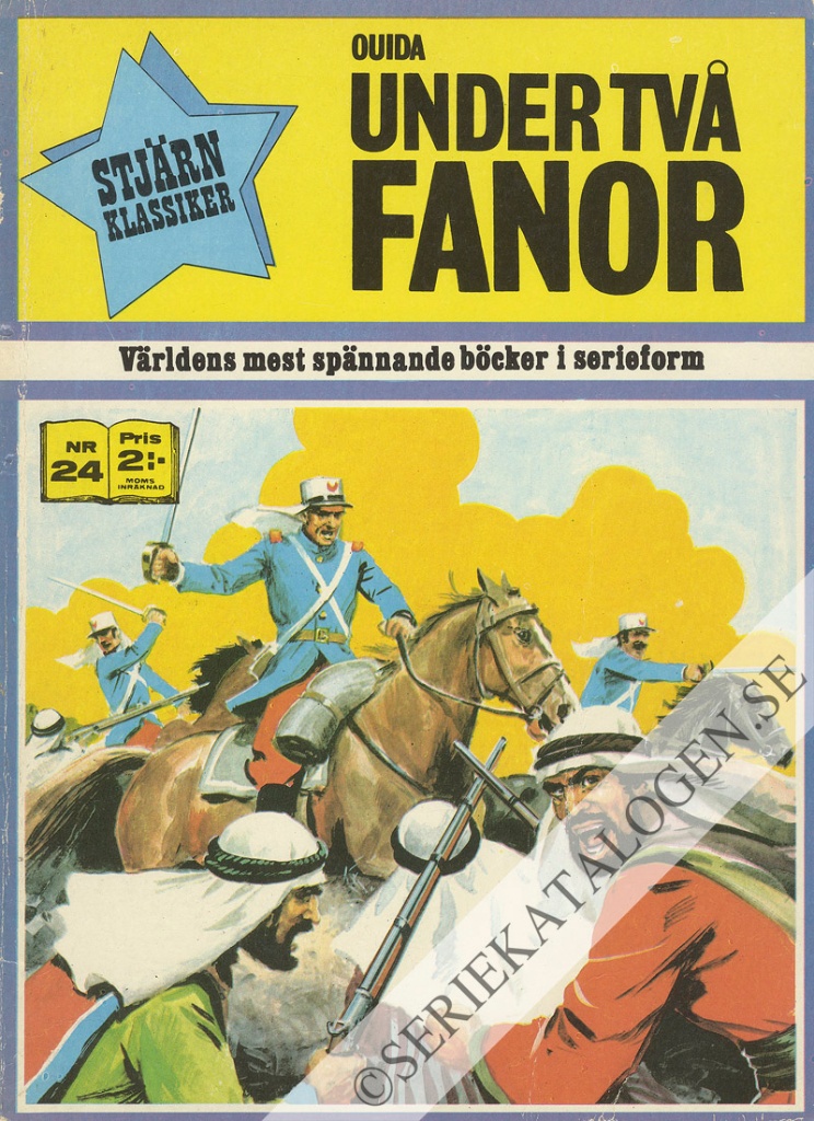 Framsida på Stjärnklassiker #24 - Under två fanor (1971)