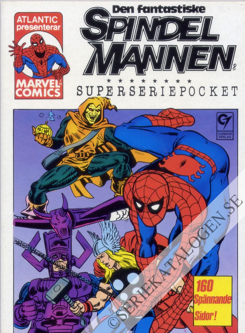 Framsida på Spindelmannen Superseriepocket #11 (1984)